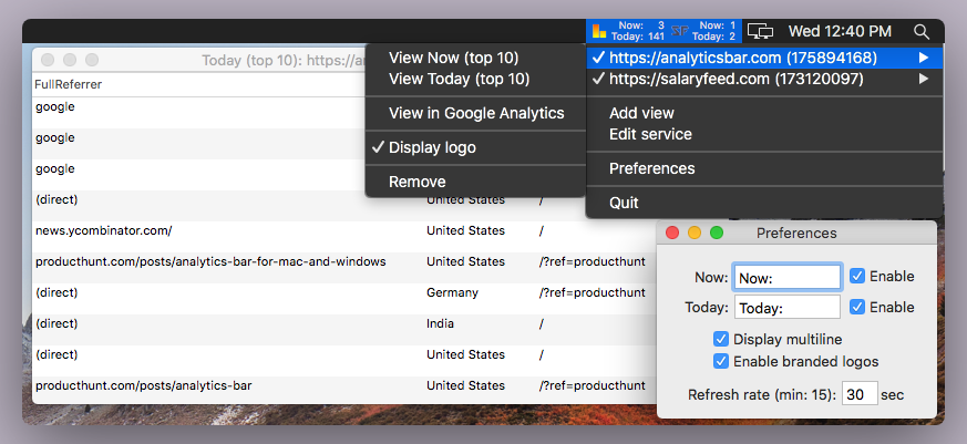 Analytics Bar Image